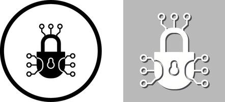 Cyber Defense Icon Design vector