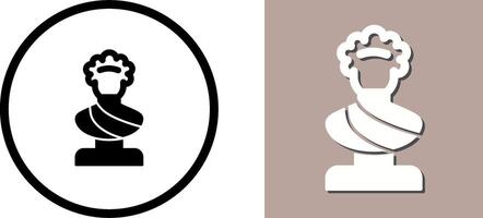 Statue Icon Design vector