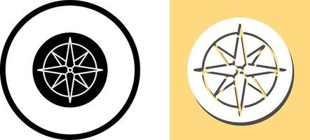 Compass Icon Design vector