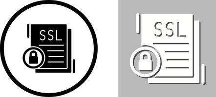 SSL Icon Design vector