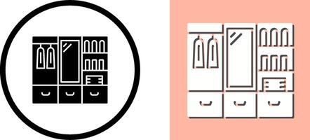 Wardrobe Icon Design vector
