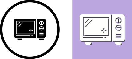 Microwave Icon Design vector