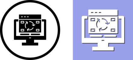 Update Icon Design vector