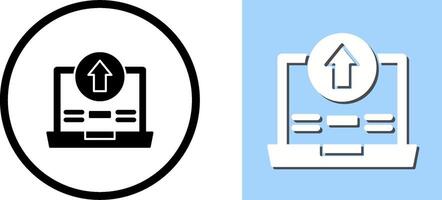 Upload Icon Design vector