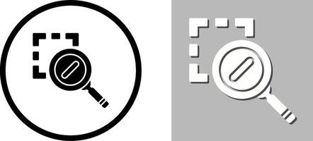 Zoom Out Icon Design vector