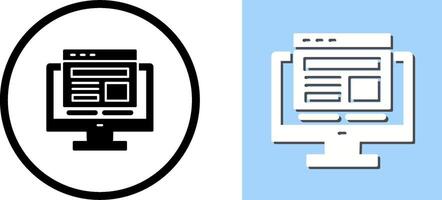 Adaptive Layout Icon Design vector