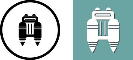 Jetpack Icon Design vector