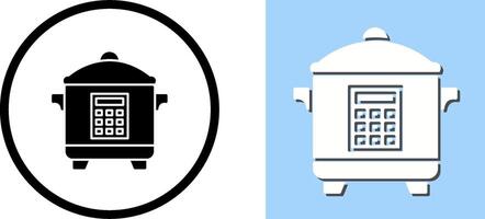 Cooker Icon Design vector