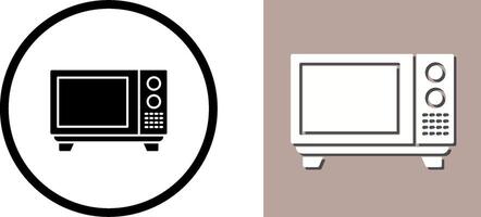 Microwave Icon Design vector