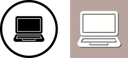 Laptop Icon Design vector