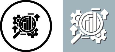 Analysis Icon Design vector