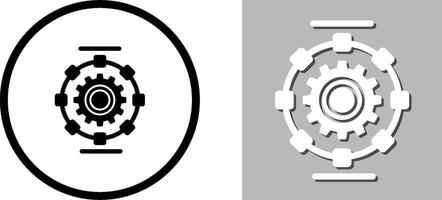 Automated Process Icon Design vector