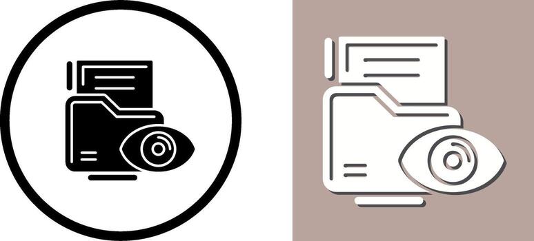 Data Visualization Icon Design vector