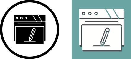 Edit Icon Design vector