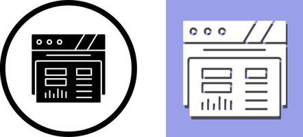 Dashboard Icon Design vector