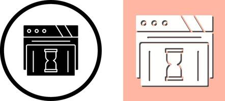 Waiting Icon Design vector
