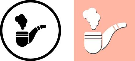 Smoke Pipe Icon Design vector