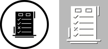Today to Done CheckList Icon Design vector