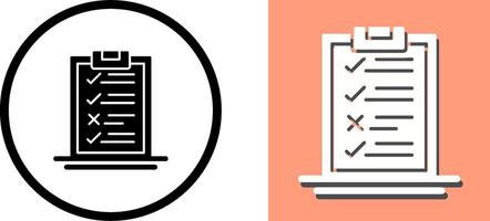Delivery List Icon Design vector