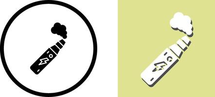 Electronic Cigarette Icon Design vector