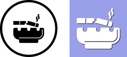 Broken Cigarette Icon Design vector