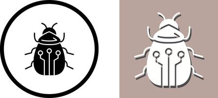 Bug Icon Design vector