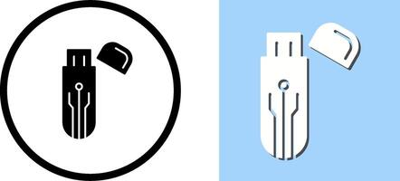 Usb Icon Design vector