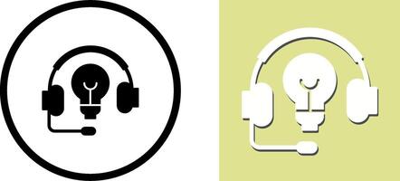 Headphones Icon Design vector