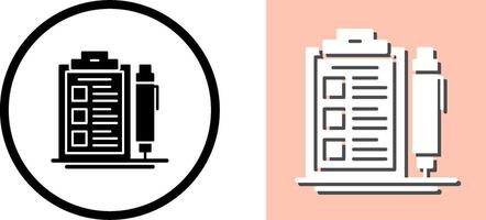 Check List Icon Design vector