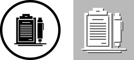 Contract Icon Design vector