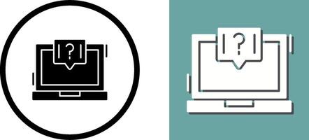 Question Icon Design vector