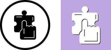 Quick Selection Icon Design vector