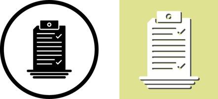 Check List Icon Design vector