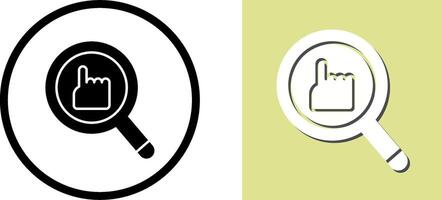 Quick Selection Icon Design vector