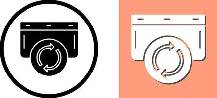 Refresh Icon Design vector