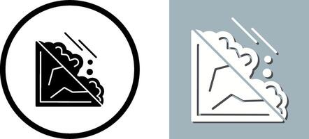Avalanche Icon Design vector