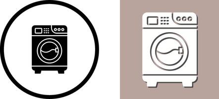 Washing Machine Icon Design vector