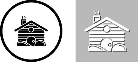 Cabin Icon Design vector