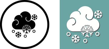 Snowy Icon Design vector