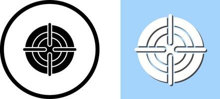 Target Icon Design vector