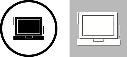 Laptop Icon Design vector