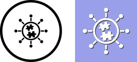 Puzzle Icon Design vector
