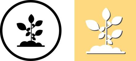Sprout Icon Design vector