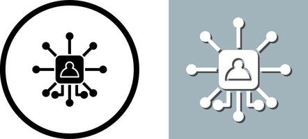 Networking Icon Design vector