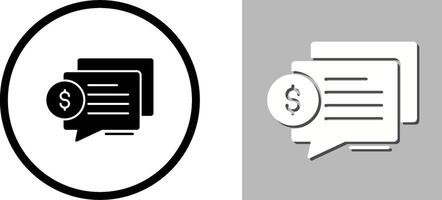 Dialog Icon Design vector
