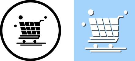 Trolley Icon Design vector