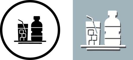 Mineral Water Icon Design vector