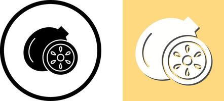 Kiwi Icon Design vector
