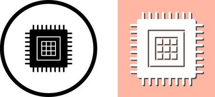 Processor Icon Design vector