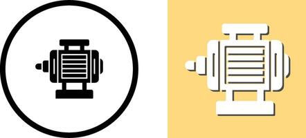 ELectric Motor Icon Design vector